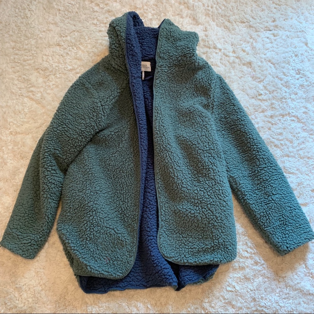 Urban Outfitters Reversible Teddy Jacket